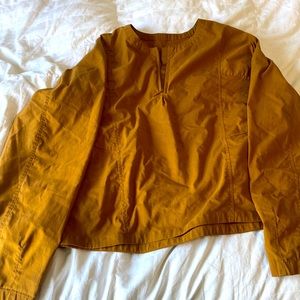 Mustard Lululemon top